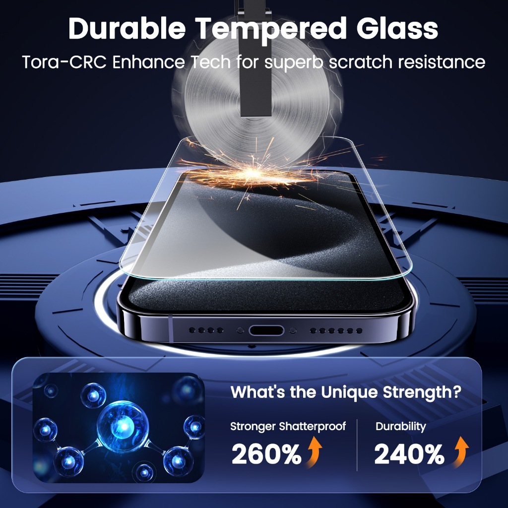 [ TỰ DÁN ] Kính Cường Lực Tự Dán KingKong MagicBox Có Màng Bảo Vệ Loa Cho Các Dòng Iphone X XS XSM 11 12 13 14 15 16 17