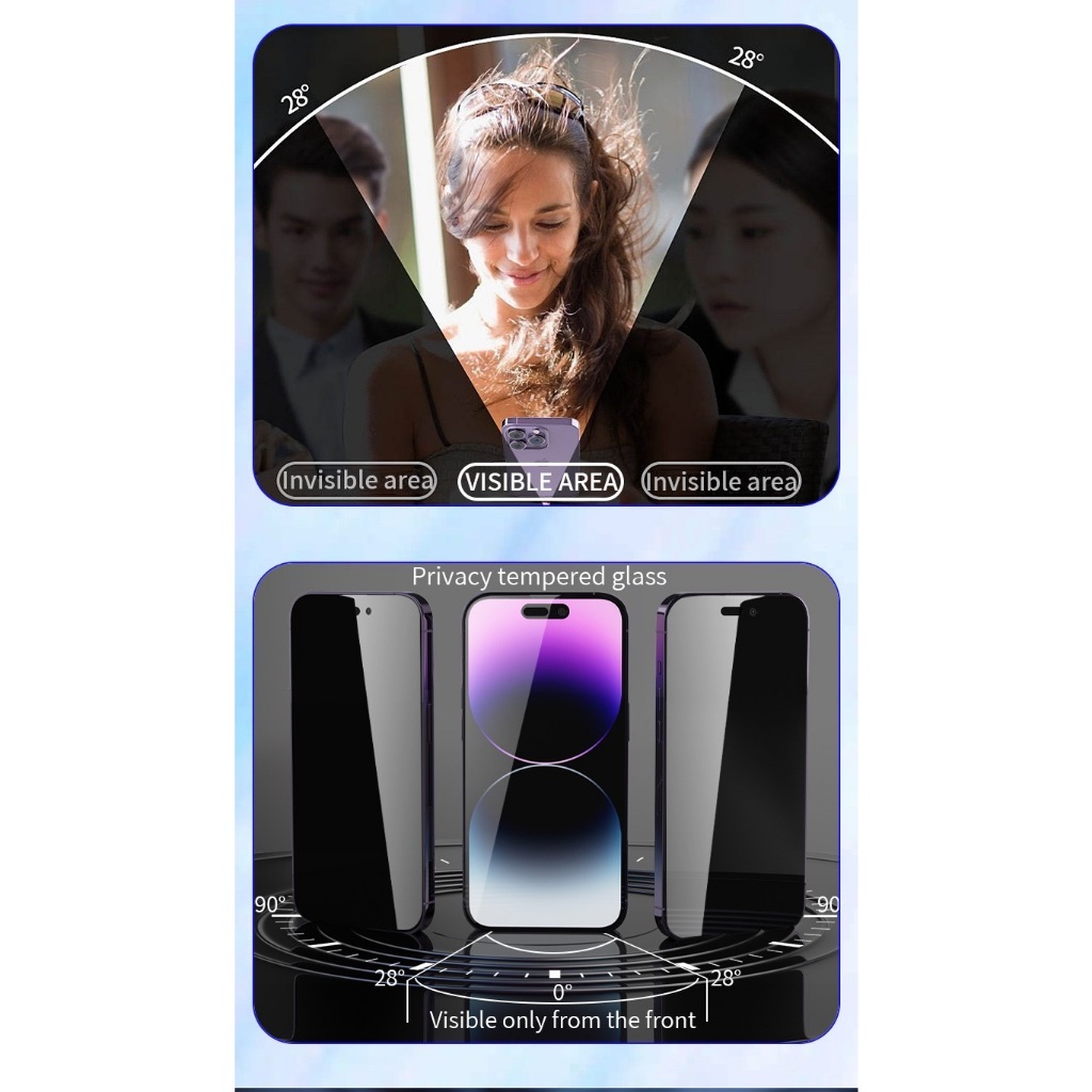 Kính cường lực KINGKONG BAIKO 9H trong suốt/ chống nhìn trộm, có màng chắn bụi loa cho Iphone X XS XSM 11 12 13 14 15 16