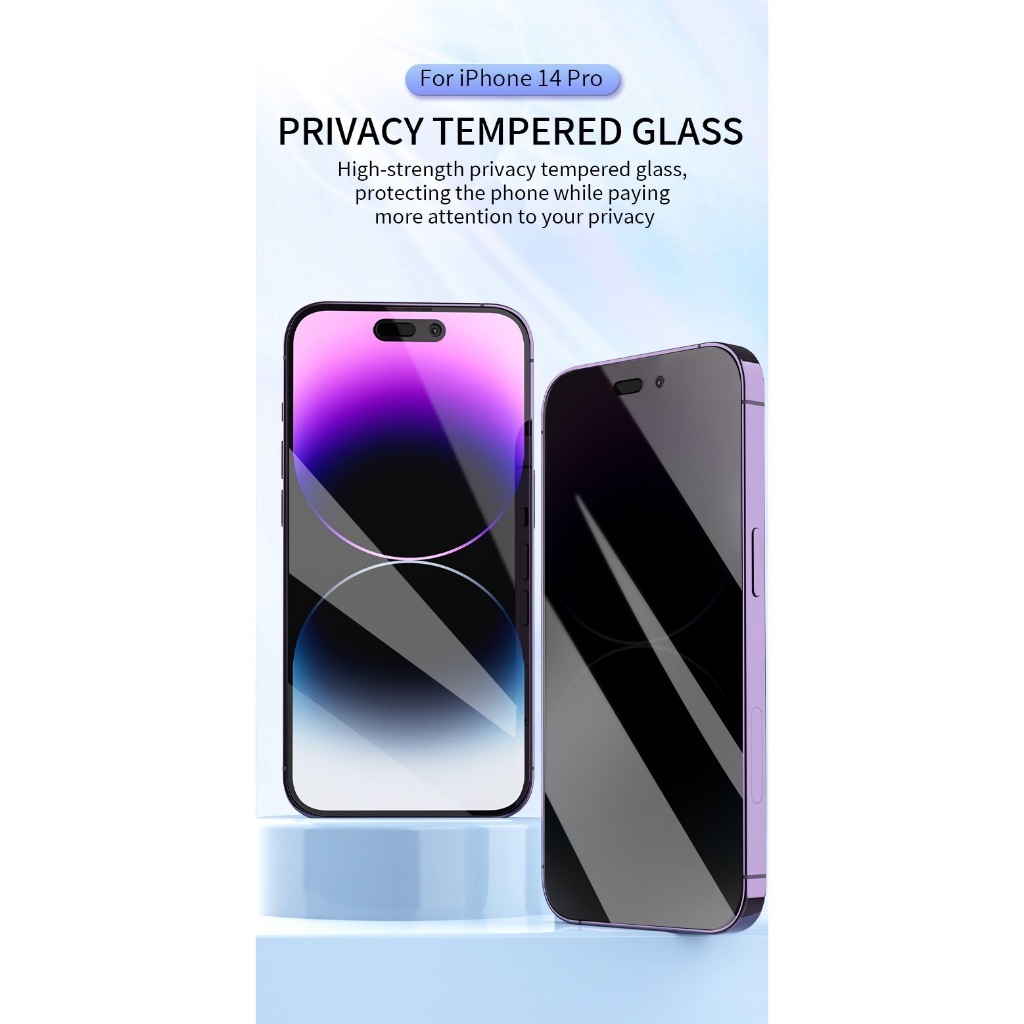 Kính cường lực KINGKONG BAIKO 9H trong suốt/ chống nhìn trộm, có màng chắn bụi loa cho Iphone X XS XSM 11 12 13 14 15 16