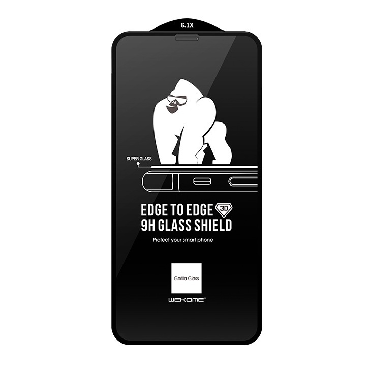 [ IPHONE 16 ] Kính cường lực KINGKONG WEKOME 009 màn hình full HD cho Iphone X XS XSM 11 12 13 14 15 16 Pro Plus Promax