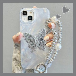 Ốp lưng iphone trong suốt họa tiết lông vũ giá đỡ butterfly 6/7/8/plus/x/xr/xs/11/12/13/14/15/pro max - xx2185