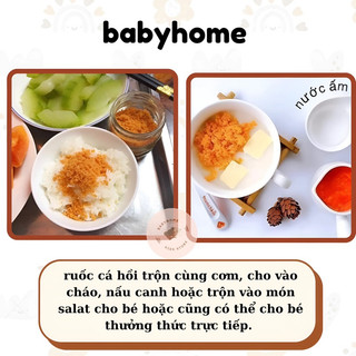 Ruốc Cá Hồi Maruha Sét 2 Hũ Nhật Bản 50g/Hũ Cho Bé Từ 8M+