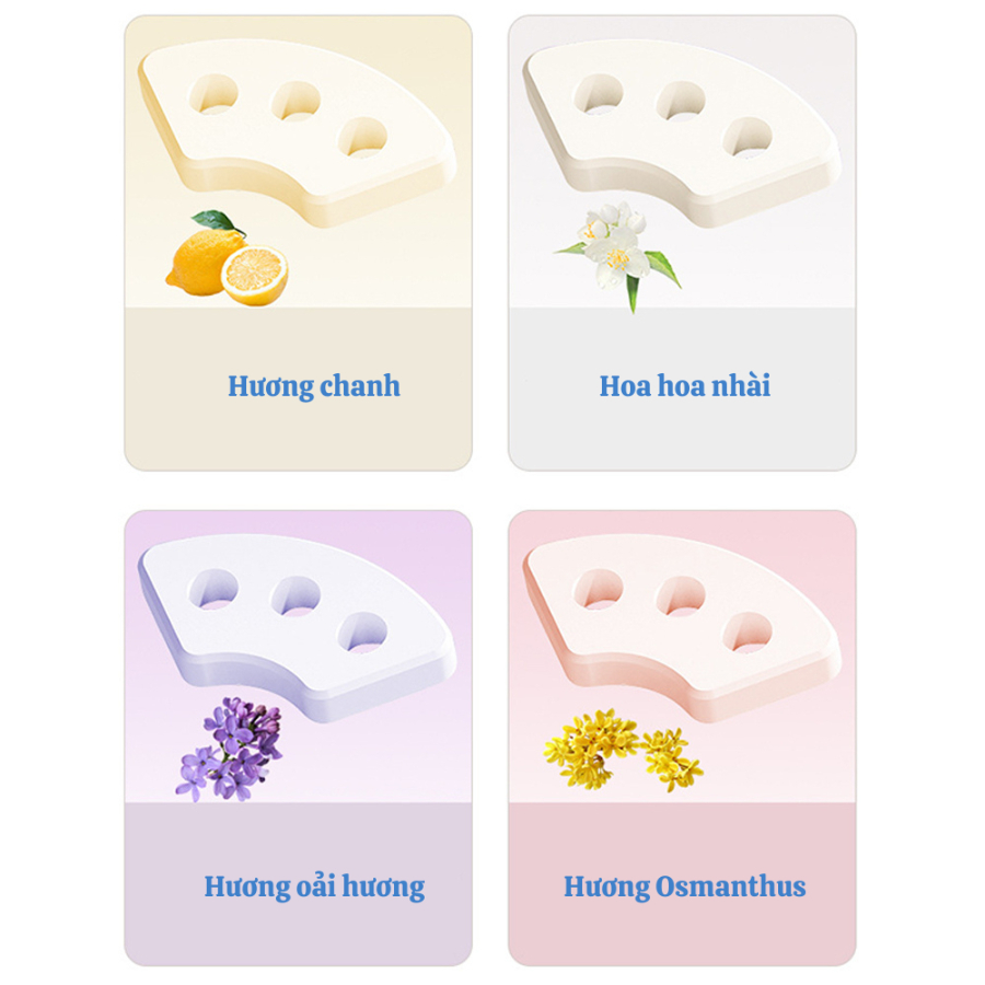 Bộ Cọ Vệ Sinh Dùng Một Lần Nâng Cấp Mẫu 2024, Cọ Toilet Xoay 360 Độ Thế Hệ Mới Có Đầu Thay Thế
