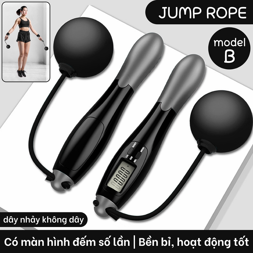 Ảnh BG-Dây Nhảy JR300 Bóng Thể Lực Cao Cấp Hỗ Trợ Tập Thể Dục, Thể Thao Tiện Lợi Tại Nhà 1