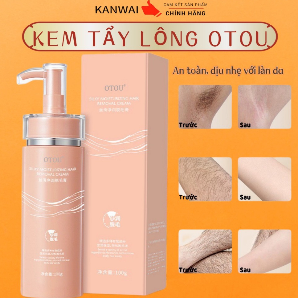 [GIÁ ƯU ĐÃI] Kem Tẩy Lông OTOU Nhẹ Nhàng Với Làn Da