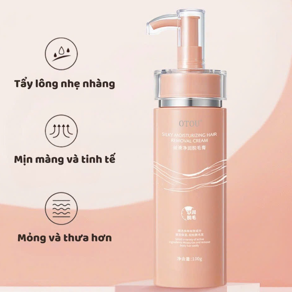 [GIÁ ƯU ĐÃI] Kem Tẩy Lông OTOU Nhẹ Nhàng Với Làn Da