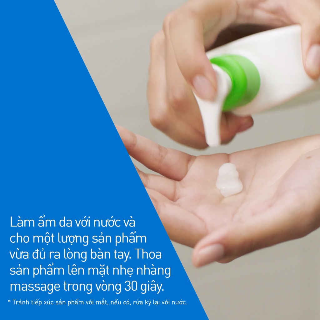 Ảnh Sữa rửa mặt Cerave Foaming Cleanser, CeraVe Hydrating Cleanser, SA Cleanser cho mọi loại da 88ml, 236ml, 473ml 4