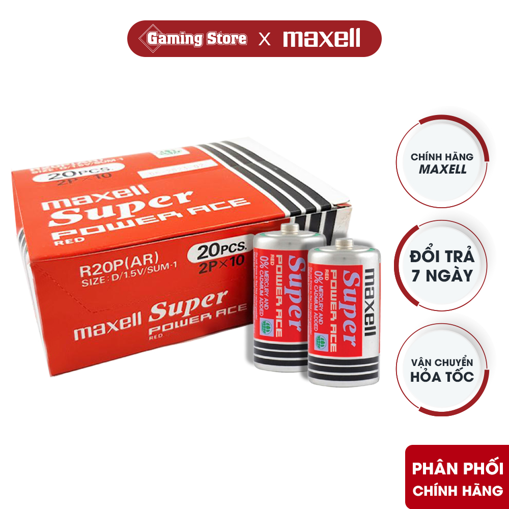 Pin Maxell R20P / AR (Pin Đại) - Hàng Chính Hãng | Shopee Việt Nam