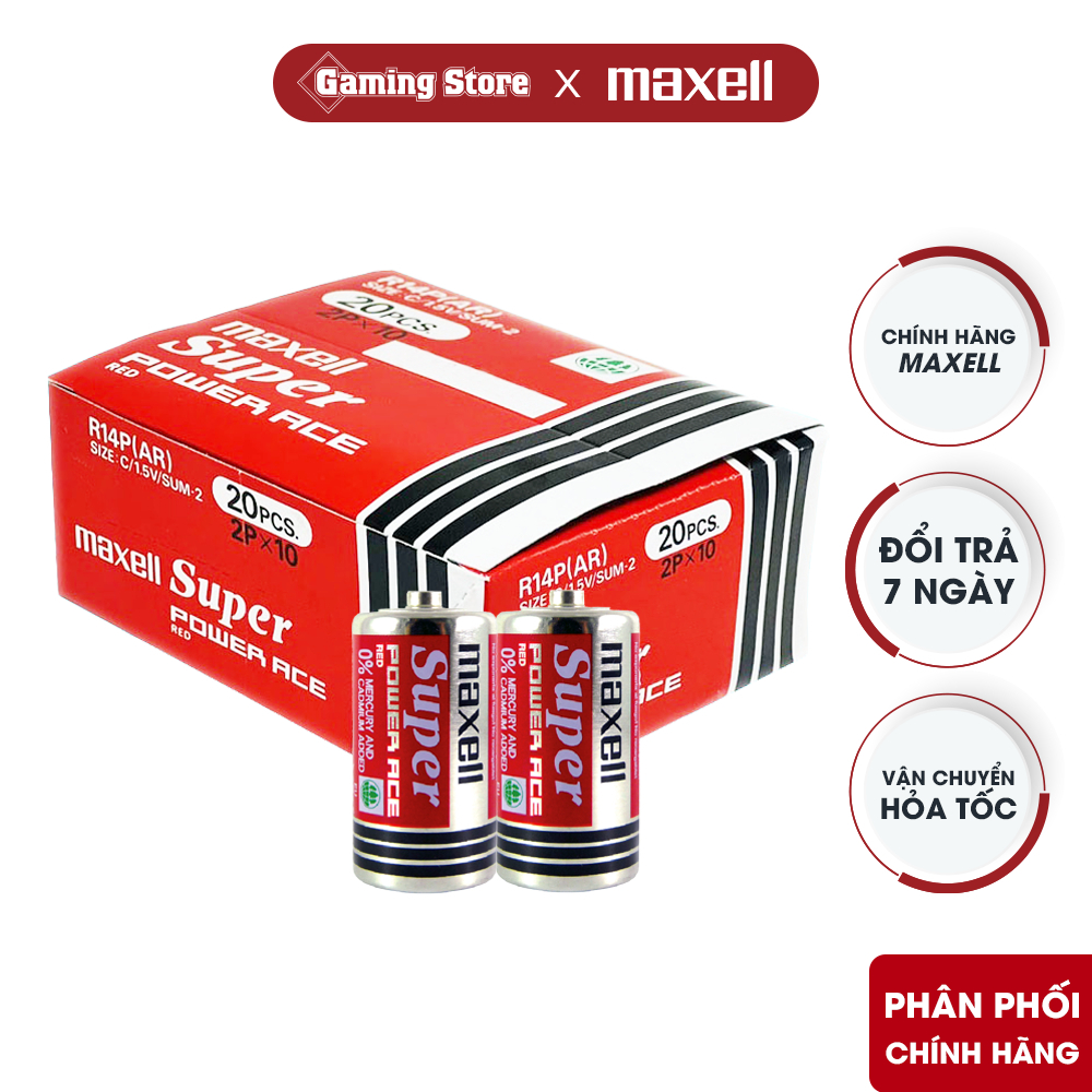 Pin Maxell R14P / AR (Pin Trung) - Hàng Chính Hãng | Shopee Việt Nam