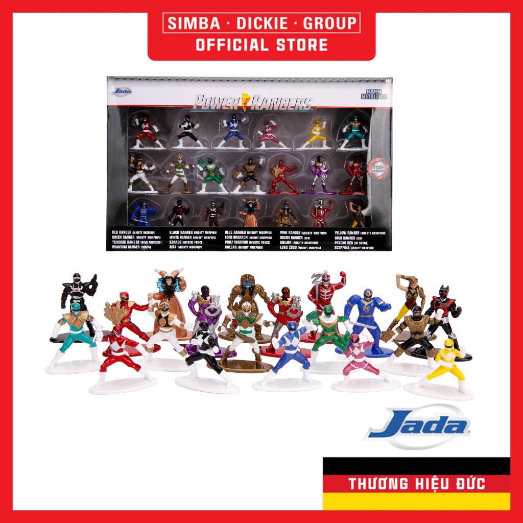 Đồ Chơi Mô Hình Sưu Tầm JADA TOYS Power Rangers 1.65