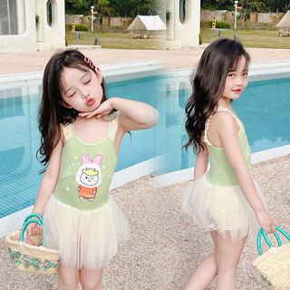 Đồ bơi cho bé gái liền thân chân váy bánh bèo, bikini cho bé gái liền thân, đồ bơi bé gái