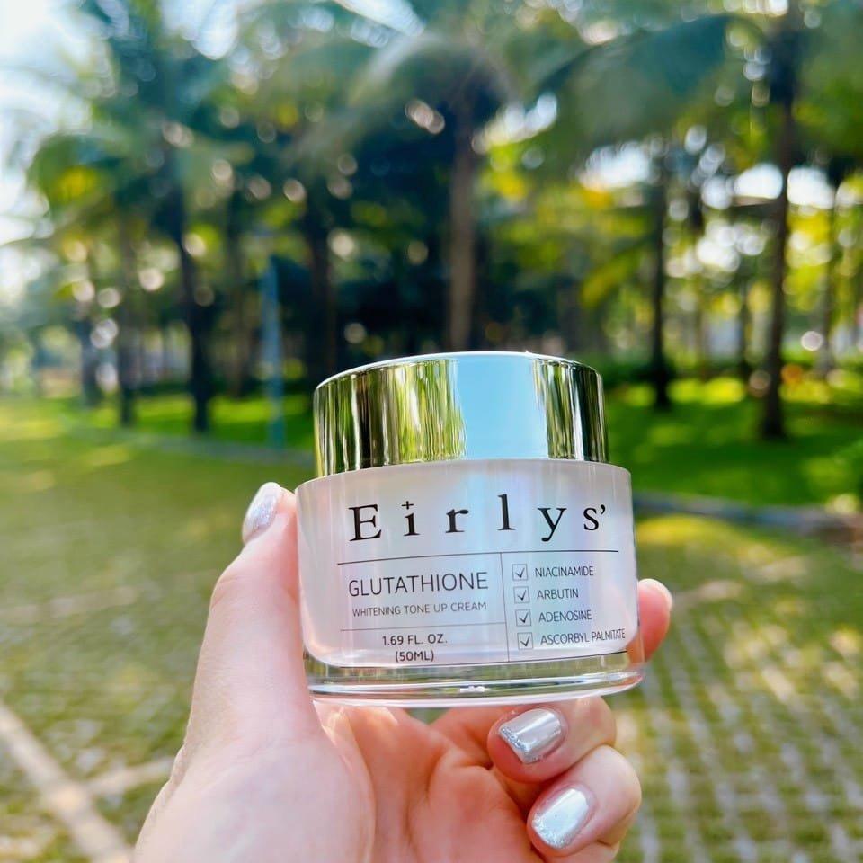 Kem Dưỡng Eirlys' Glutathione Whitening Tone Up Cream- 50ML Cây Rơm  Cosmetics