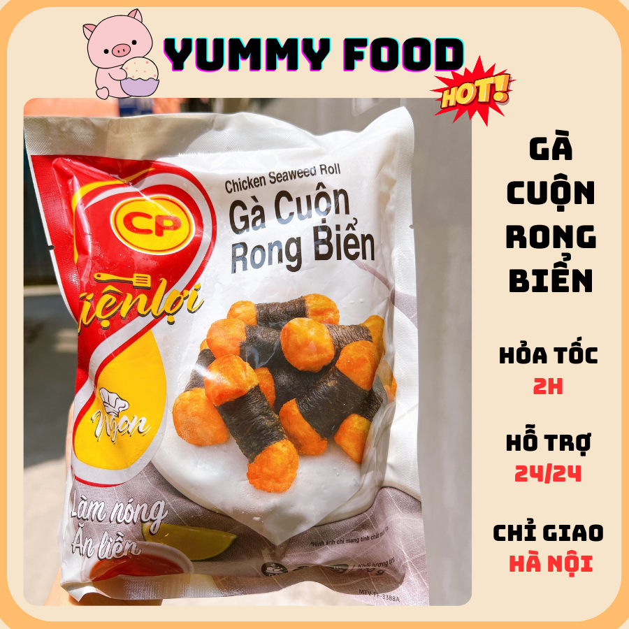 Gà cuộn rong biển hãng CP túi 300gr, chiên rán cực ngon | Shopee Việt Nam