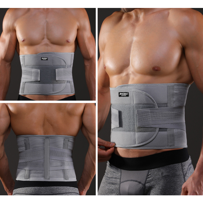Đai nịt bụng tập gym, thể thao, bảo vệ cột sống chống đau lưng JINGBA SUPPORT