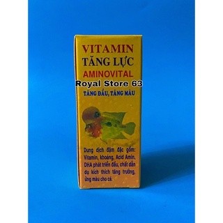 Aminoval Vitamin tăng lực tăng đầu tăng màu cho cá la hán