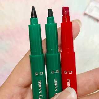 MARVY - Bút viết thư pháp Calligraphy Pen, bút bản dẹp nhiều cỡ ngòi - Tự chọn 4 màu mực ♥ MS: 6000 - 6020 - 6035 - 6050