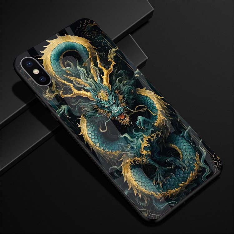 Ốp Lưng IPHONE X, XS, XR, XSMAX Lưng kính cường lực Sáng Bóng