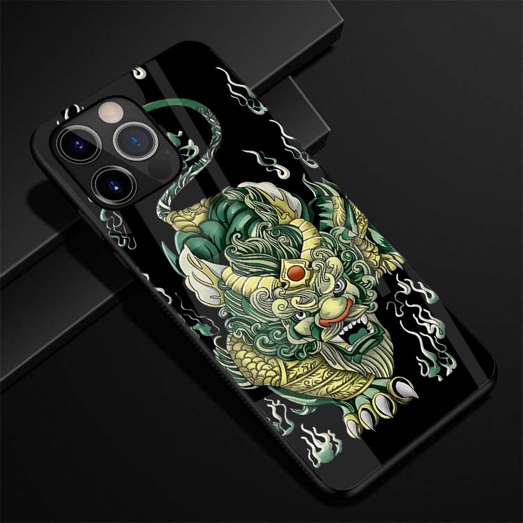 Ốp Lưng Iphone 12, 12 MINI, 12 PRO, 12 PROMAX Lưng kính cường lực Sáng Bóng