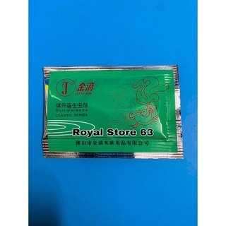 Jindi gói Xanh Lá  rận nước và trùng mỏ neo trên cá cảnh Sale