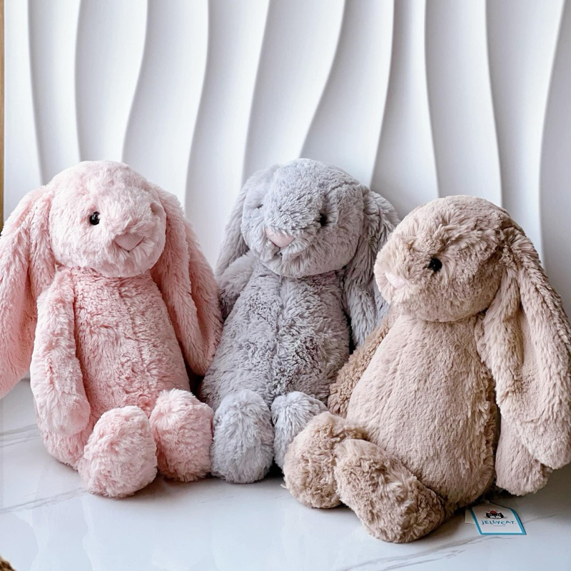 [HÀNG NHẬP MỸ] Thỏ Bông Jelly cat Medium Bashful Bunny Stuffed Animal ...