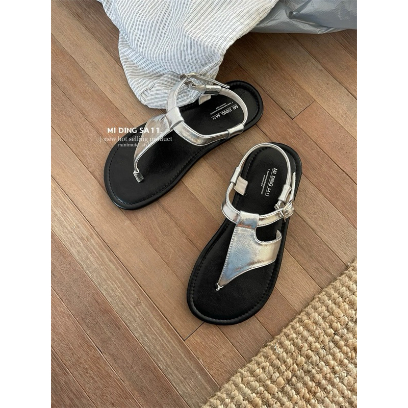 SANDAL SỎ NGÓN CÀI SAU HOTHIT QC FULLBOX - GIÀY DÉP QUỲNH PÉ