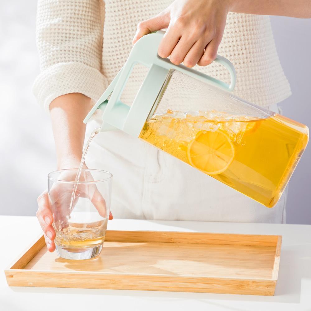 Bình Nước Để Bàn Inochi Biwa Plus: 1.6L/2.1L, An Toàn, Sang Trọng, Tiện Dụng - Phong Cách Nhật Bản