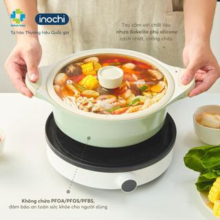 Nồi Vân Đá Chống Dính Đáy Từ Cao Cấp - Dùng Mọi Loại Bếp (Size 20cm/24cm/28cm)