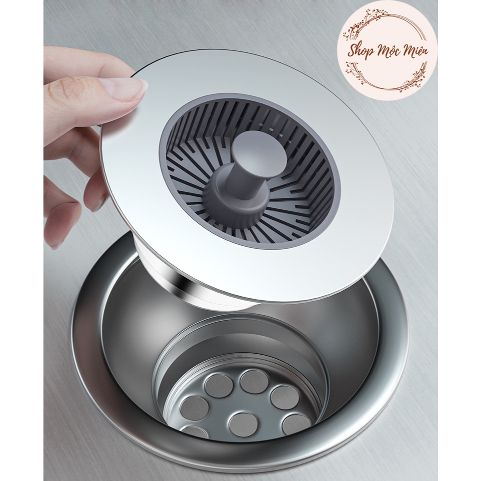 Bộ Lọc Rác Bồn Rửa Bát - Ngăn mùi hôi côn trùng, Nút chặn thoát nước ...