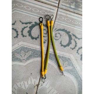 Compo 2 sợi dây tiếp địa 6mm kết nối pin năng lượng(đã bấm cốt )