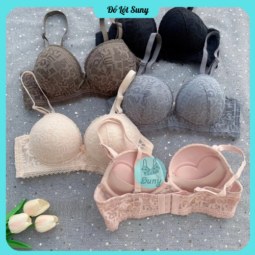 Áo lót nâng ngực, áo lót đệm dày 5.5cm không gọng 912 ( Loại 1 tem Ellen- ngực lớn tăng size)