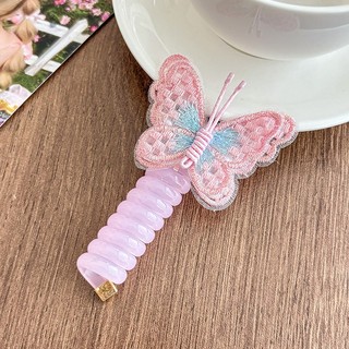 2 Vòng tóc bền hình bướm thời trang Hàn Quốc dành cho bé gái