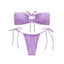 Bikini 2 mảnh áo bản ngang quần ship dây ( hàng sẵn - ship hỏa tốc )