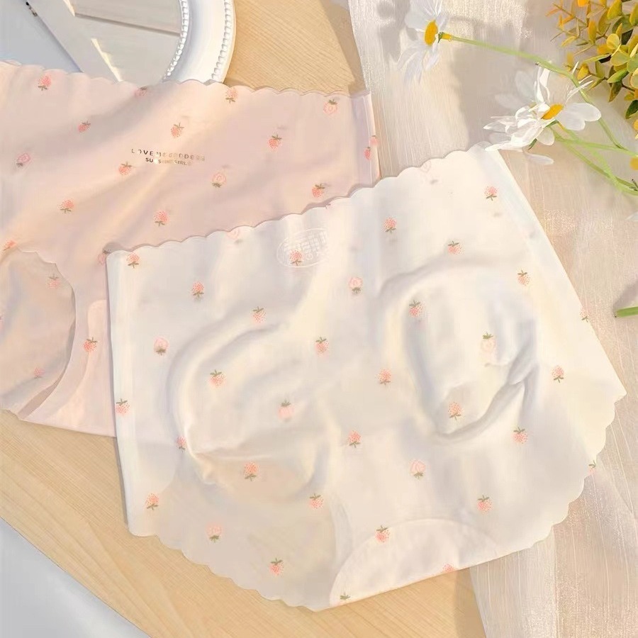 Quần lót su thạch, Quần lót su lụa hình dâu tàng hình cao cấp