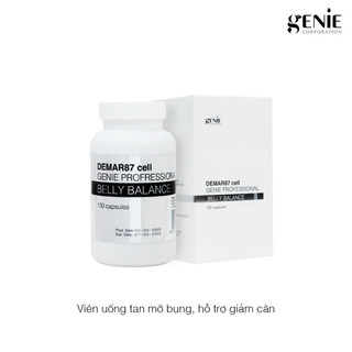 Viên Uống Giảm Mỡ Bụng Demar87 Belly Balance Genie 130 Viên Hàn Quốc Mẩu Mới