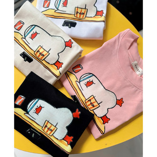 Áo thun Babytee in hình Vịt Cinema dễ thương chất Cotton Premium