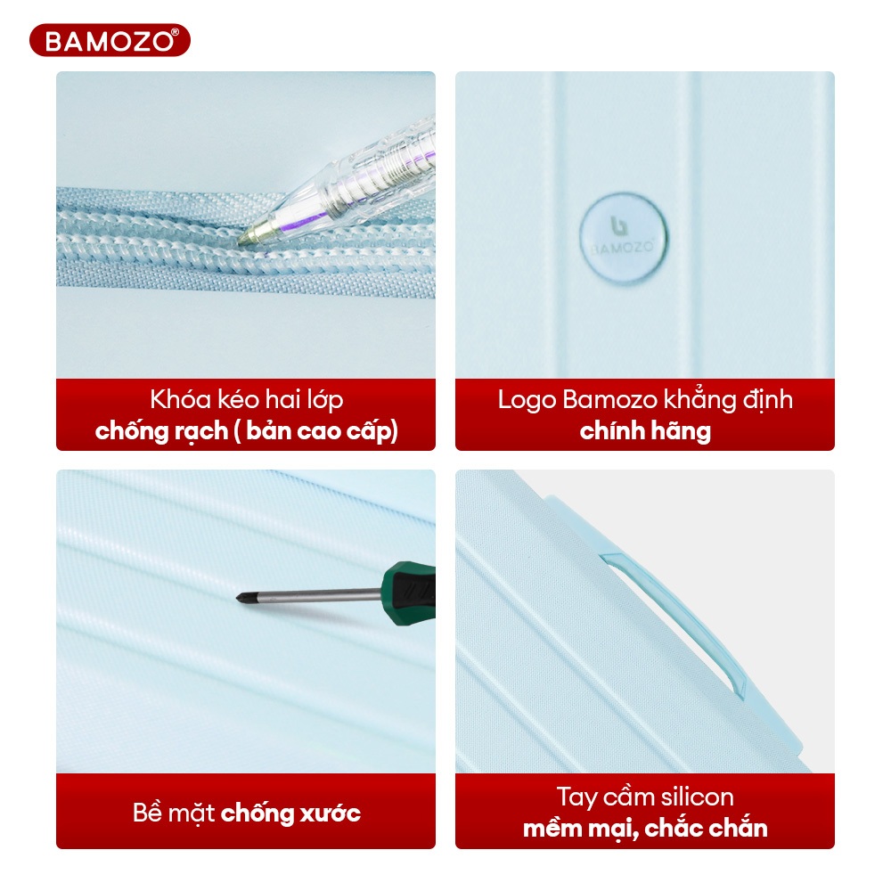 Ảnh Vali Du Lịch Bamozo 8812 Thời Trang Size 20/24 4