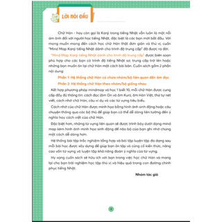 Sách - Mind Map Kanji Tiếng Nhật – Dành Cho Trình Độ Trung Cấp