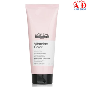 Dầu xả Loreal Vitamino Color giữ màu tóc nhuộm tuýp 200ml (SPAIN)