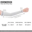 Găng Tay Chống Nắng Chống UV UPPER YOU Không Xỏ Ngón Thun Lạnh Co Giãn 4 Chiều - OTK02