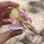Móc khoá công chúa tóc mây Rapunzel mini bằng len handmade (ảnh thật shop chụp)