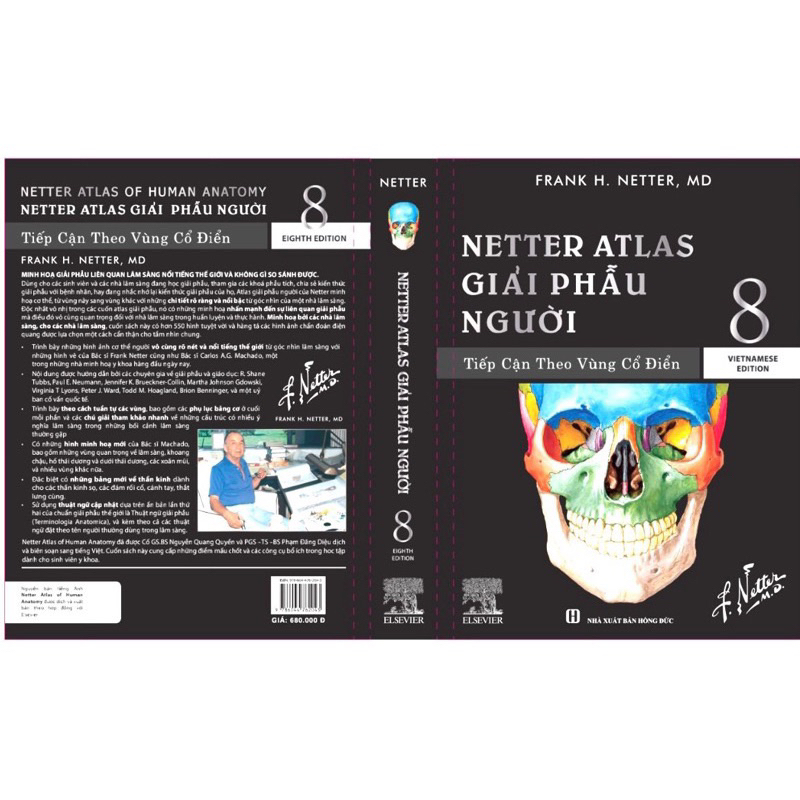 Ảnh Sách - Atlas Giải Phẫu người bản số 8.2023 2