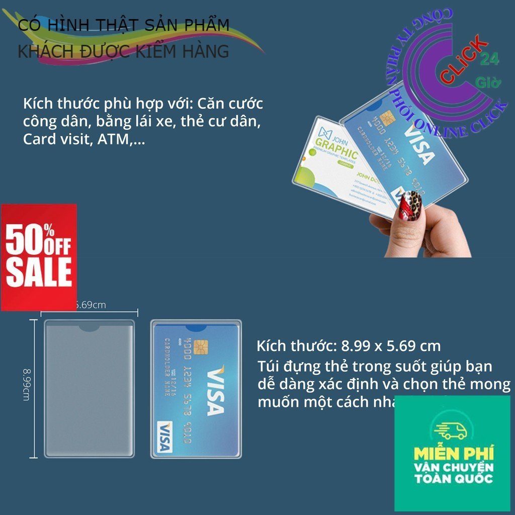 3 Cái Vỏ bọc căn cước công dân bọc bằng lái xe