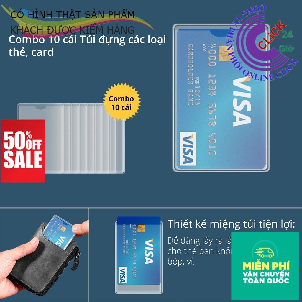 3 Cái Vỏ bọc căn cước công dân bọc bằng lái xe