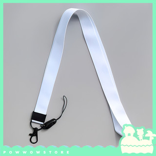 [Sẵn VN] Dây Đeo Thẻ Nhân Viên Vải 45cm Phong Cách Màu Sắc Color Đơn Giản Trơn