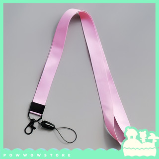 [Sẵn VN] Dây Đeo Thẻ Nhân Viên Vải 45cm Phong Cách Màu Sắc Color Đơn Giản Trơn