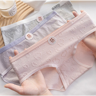 Quần Lót Nữ Sweet Thêu Nổi Cao Cấp Cotton, Quần Chip Đáy 2 Lớp Thoáng Mát Mịn Da King Shop LY-01