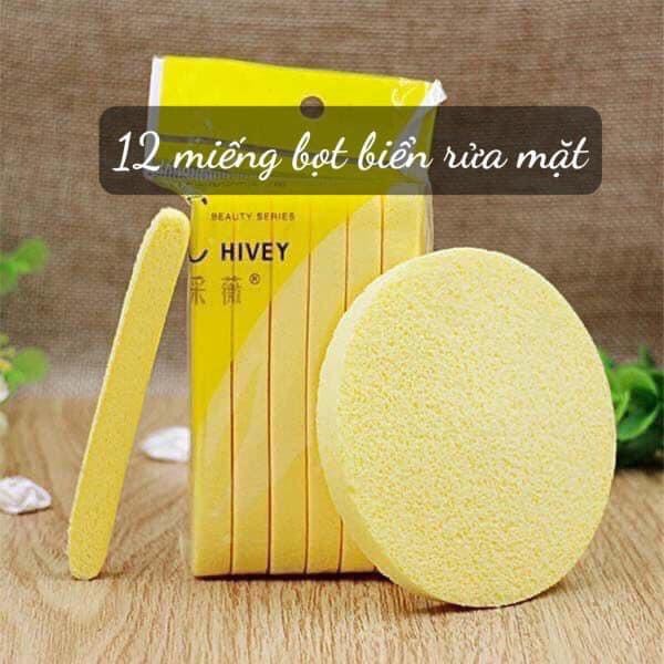 BỌT BIỂN RỬA MẶT 12 MIẾNG