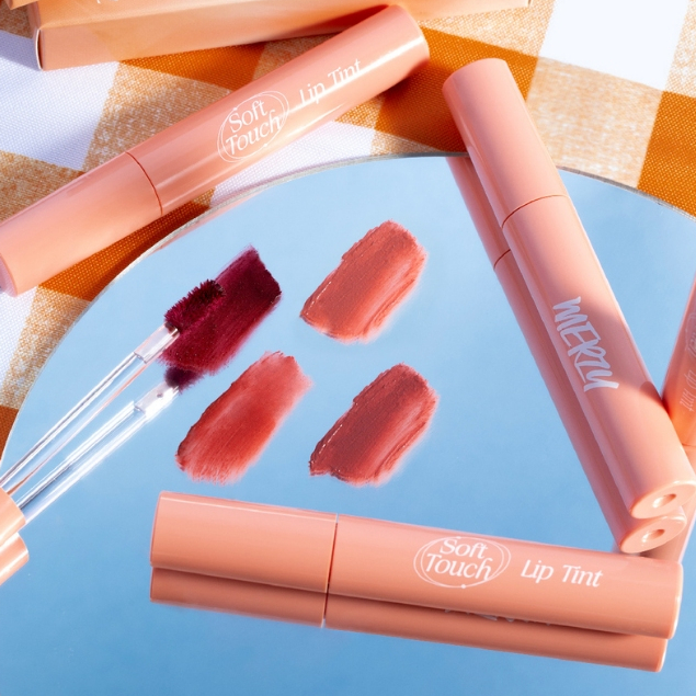 Ảnh Son Kem Siêu Lì, Siêu Mịn Môi Hàn Quốc Merzy Soft Touch Lip Tint 3g 3