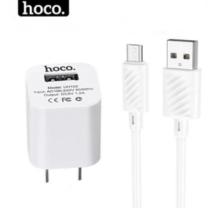 Bộ kết nối củ sạc hoco UH102 với dây sạc USB sang Type-C/Micro