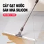 Cây gạt nước sàn nhà My Nhân chổi silicon quét nước nhà tắm, cây cào đẩy nước thông minh cán dài